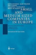 Small and Medium Sized Companies in Europe di Jens Clausen, Bruna De Marchi, David Hitchens, Samarthia Thankappan, Mary Trainor edito da Springer Berlin Heidelberg