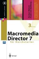 Macromedia Director für Durchstarter di Frank Von Kuhlberg, Norbert Welsch edito da Springer Berlin Heidelberg
