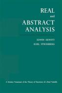 Real and Abstract Analysis di Edwin Hewitt, Karl Stromberg edito da Springer Berlin Heidelberg