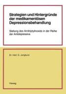 Strategien und Hintergründe der medikamentösen Depressionsbehandlung di Gerd Jungkunz edito da Vieweg+Teubner Verlag