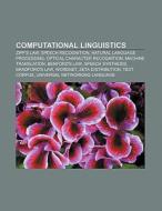 Computational linguistics di Books Llc edito da Books LLC, Reference Series