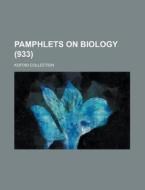 Pamphlets On Biology; Kofoid Collection (933 ) di U S Government, Anonymous edito da Rarebooksclub.com
