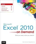 Microsoft Excel 2010 On Demand di Steve Johnson, Inc Perspection edito da Pearson Education (us)