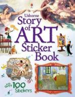 Story Of Art Sticker Book di Sarah Courtauld edito da Usborne Publishing Ltd