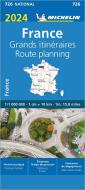 France Route Planning 2024 - Michelin National Map 726 di Michelin edito da Michelin Editions Des Voyages