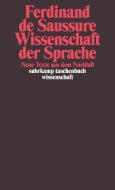 Wissenschaft der Sprache di Ferdinand de Saussure edito da Suhrkamp Verlag AG