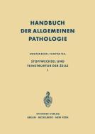 Stoffwechsel und Feinstruktur der Zelle I edito da Springer Berlin Heidelberg