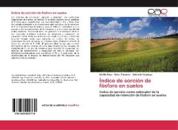 Índice de sorción de fósforo en suelos di Nélida Pose, Ester Zamuner, Gabriela Cendoya edito da EAE