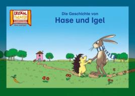 Die Geschichte von Hase und Igel / Kamishibai Bildkarten di Johann Brandstetter, Martina Mair edito da Hase und Igel Verlag GmbH