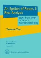 An Epsilon of Room, I: Real Analysis di Terence Tao edito da American Mathematical Society