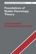 Foundations Of Stable Homotopy Theory di David Barnes, Constanze Roitzheim edito da Cambridge University Press