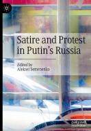 Satire And Protest In Putin's Russia edito da Springer Nature Switzerland AG