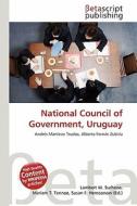 National Council of Government, Uruguay edito da Betascript Publishing