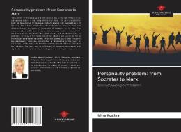 Personality problem: from Socrates to Marx di Irina Kostina edito da Our Knowledge Publishing
