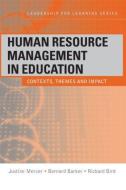 Human Resource Management in Education di Justine Mercer edito da Routledge