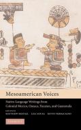 Mesoamerican Voices edito da Cambridge University Press