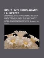 Right Livelihood Award Laureates: Vandan di Books Llc edito da Books LLC, Wiki Series