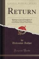 Return di Unknown Author edito da Forgotten Books