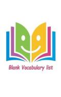 Blank Vocabulary List: Any Language Blank Vocabulary Worksheet for Write in Word, Definition, Sentence and Note. 6 Words Per Pages Cover 10 di Lou Thompson edito da Createspace Independent Publishing Platform