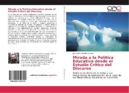 Mirada a la Política Educativa desde el Estudio Crítico del Discurso di Juan Pablo Albadan Vargas edito da EAE