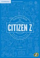 Citizen Z A1 Teacher's Book di Brian Hart, Herbert Puchta, Jeff Stranks edito da CAMBRIDGE