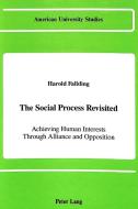 The Social Process Revisited di Harold Fallding edito da Lang, Peter