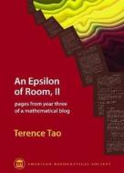 An Epsilon of Room, II di Terence Tao edito da American Mathematical Society