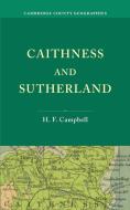 Caithness and Sutherland di H. F. Campbell edito da Cambridge University Press