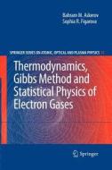 Thermodynamics, Gibbs Method and Statistical Physics of Electron Gases di Bahram M. Askerov, Sophia Figarova edito da Springer Berlin Heidelberg