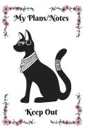 Egyptian Cat Bastet Planner/Notebook With Pink Frame di Books Treehouse Books, Voland Melanie Voland edito da Blurb