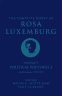 The Complete Works Volume of Rosa Luxemburg: Volume V di Rosa Luxemburg edito da VERSO