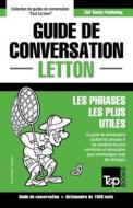 GUIDE DE CONVERSATION FRAN AIS-LETTON ET di ANDREY TARANOV edito da LIGHTNING SOURCE UK LTD