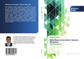 Web Recommendation System Structure di Ossama Embarak edito da Scholars' Press