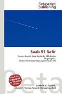 SAAB 91 Safir di Lambert M. Surhone, Miriam T. Timpledon, Susan F. Marseken edito da Betascript Publishing