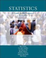 Statistics: A Guide to the Unknown di Roxy L. Peck, George Casella, George W. Cobb edito da Duxbury Resource Center