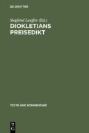 Diokletians Preisedikt edito da De Gruyter