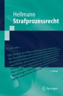 Strafprozeßrecht di Uwe Hellmann edito da Springer-Verlag GmbH