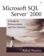 Microsoft Sql Server(tm) 2000 di Rahul Sharma edito da Pearson Education