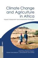 Climate Change and Agriculture in Africa di Ariel Dinar, Rashid M. Hassan, Robert O. Mendelsohn, James Benhin, et al. edito da Taylor & Francis Ltd
