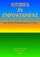 Studies in Empowerment di Robert E. Hess edito da Taylor & Francis Inc