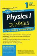 1,001 Physics I Practice Problems for Dummies Access Code Card (1-Year Subscription) di Consumer Dummies edito da HUNGRY MINDS