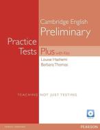 PET Practice Tests Plus 1, with key and 3 Audio-CDs di Louise Hashemi, Barbara Thomas edito da Pearson Elt