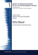 Otto Bauer edito da Lang, Peter GmbH