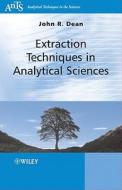 Extraction Techniques in Analytical di Dean edito da John Wiley & Sons