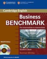 Business Benchmark Pre-intermediate To Intermediate Student's Book With Cd Rom Bulats Edition di Norman Whitby edito da Cambridge University Press