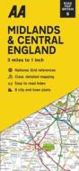 Road Map Midlands & Central England edito da AA Publishing