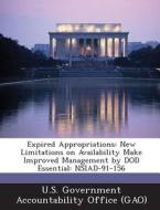 Expired Appropriations edito da Bibliogov