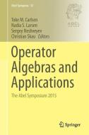 Operator Algebras and Applications edito da Springer International Publishing