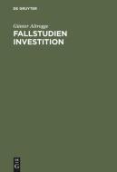 Fallstudien Investition di Günter Altrogge edito da De Gruyter Oldenbourg