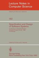 Specification and Design of Software Systems edito da Springer Berlin Heidelberg